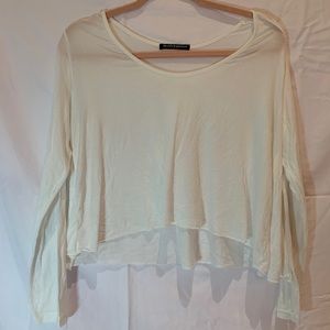 White Brandy Melville long sleeve